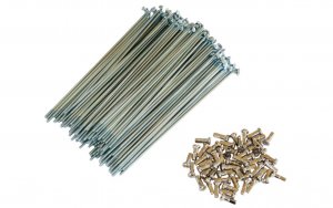 Spokes Pillar 2 x 133 mm, 144 pcs