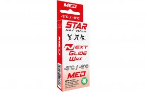 Vaškas slidėms Star Ski Wax Next Glide Med