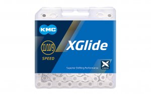 Grandinė KMC X-Glide Grey CUES