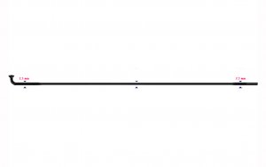 Spoke Sapim Leader J-Bend 2.3 x 284 mm