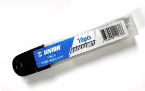 Set of 10 spare blades Unior