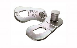 Grandinės sujungimas SRAM PowerLock Flat Top Red Force