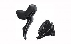 Stabdžių pavarų rankenėlė su hidrauliniais stabdžiais Shimano ST-R7020(R) BR7070(R) 105