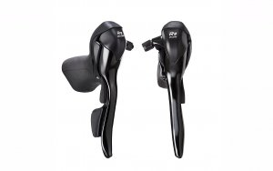 Pavarų stabdžių rankenėlės microSHIFT R9 SB-R492-BK