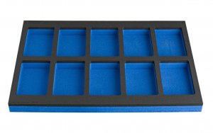 SOS tool tray with compartment for work bench narrow drawer cabinet Unior VL990ND2