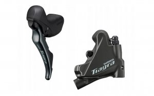 Stabdžių pavarų rankenėlė su hidrauliniais stabdžiais Shimano ST-R4720(R) BR4770(R) Tiagra