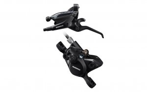 Pavarų stabdžių rankenėlė su stabdžiais Shimano ST-EF505 BR-MT200