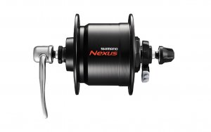 Dynamo hub Shimano DH-C3000-2N-QR